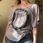 Self Esteem  Y2K Peace Sign Top Photo 4