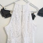 BB Dakota NWT  x Steve Madden | Cara High Neck White Lace Cocktail Dress Photo 9