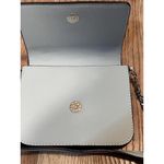 OKPTA Leather Silver Flower Accents Shoulder Strap Purse Modern Boho Feminine Blue Photo 6