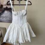 House Of CB  'Pietra' White Corset Mini‎ Dress NWOT size M A-C Photo 7