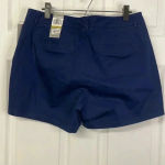 Dockers  Mid Rise Curvy Fit Shorts Navy Blue - 14 Petite NEW Photo 3