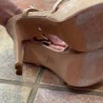 Schutz  strappy stiletto Nude suede Photo 3