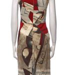 Oscar de la Renta Oscar de la rents Picasso music print dress Photo 4