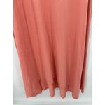 Soft Surroundings Dress Women LARGE Pink Cowl Neck Sleeveless High Low Maxi Photo 4