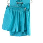 SheIn Blue High Waist Shorts Photo 1