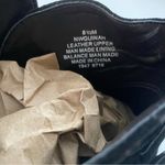 Nine West  Women's Quinah Ankle Boot Booties Dark Brown Suede Leather 8.5 Photo 4