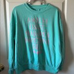 Z Supply Womens Sunday Destination Sweatshirt in Cabana Green Size Med Photo 2
