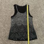 Miss Me  gray sparkly knit tank top size M Photo 9