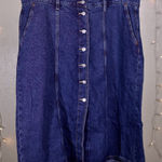 Old Navy High Rise Button Down Maxi Jean Skirt - Women's  - Size 22 Plus Size Photo 0