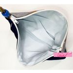 Handmade BUNDLE Blue Feather Beaded Rustic Crossbody Bag Wristlet Corduroy Set Photo 4