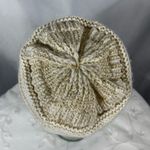 C.C. Exclusive Women’s Ivory Gold Knit Beanie Winter Hat Toboggan NWOT Photo 4