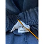 Bryn Walker Blue Linen Pullon Wide Leg Cropped Pants Pockets Size 3X Photo 7