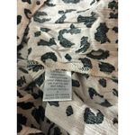 Savanna Jane Women's Tan Animal Print Short Sleeved Top Black Photo 7