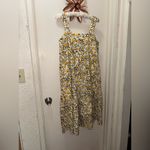 Lilla P Floral Maxi Dress in Yellow and Black Photo 2