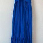 Free People Royal Blue Mosaic Maxi Dress Size XS Photo 1