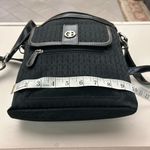 Giani Bernini Sleek Black Leather Crossbody Bag with Adjustable Strap excellent Photo 2