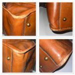 Patricia Nash Paris Satchel Tooled Leather Old Rose Purse Handbag Brown Floral Photo 10