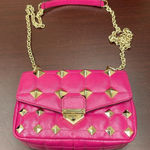 Michael Kors Wild Berry SoHo small studded quilted purse Photo 0