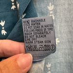 Carol Anderson Linen Sleeveless Dark Teal & Cream Maxi Dress Women’s Size 6 Blue Photo 8