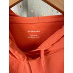 Everlane  Women's 100% Organic Cotton Retro Jersey Drawstring Hoodie Sweatshirt L Photo 6