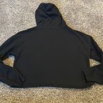 Star Wars  Black Cropped Hooded Sweatshirt Ladies Large Photo 4