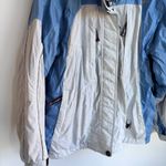 Spyder Vintage 90's Ski Coat Blue White Size 14 Jacket Women's Winter Thermal Photo 2