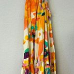 Anthropologie Daily Practice by Frida Cross-Back Midi Dress Multi Size Small Photo 2