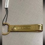 Marc Jacobs Key Loop Ring/Key Chain Metallic Gold NWT Photo 1