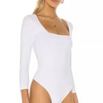 Free People LARGE  Truth Or Square Bodysuit WHITE BNWTS Photo 0