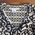 Gretchen Scott Arabesque Ruffle Neck Sheath Dress ~ Size XS 🧡🍄 Black Photo 5