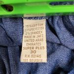 Gold Flava Women Super Plus 30 Denim Skirt Flare Side Pockets Pull On Stretch Size undefined Photo 6