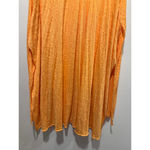 Free People Beach Orange Coverup Tunic OSFM Photo 2