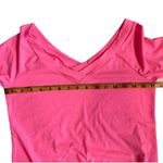 Lilly Pulitzer Hot Pink Off the Shoulder Long Sleeve Super Soft Top Shirt Photo 3
