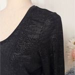 a.n.a  Long-Sleeve Black Top Photo 1