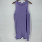 Leith Sleeveless Ruffle Hem Dress Lavender XL Lightweight Flowy Photo 1