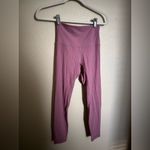 Lululemon  Align Ribbed High-Rise Pant 25“ Size‎ 4 Velvet Dust Pink Photo 2