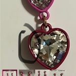 Betsey Johnson Betsy Johnson heart earrings pierced great for everyday use Photo 5