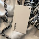 Kensie  Women's Sound Waves Printed Cami Dress Halter Neck Shift Chiffon‎ Size M Photo 10