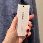 Yogalicious NWT Heather Blue Horizon Lux Zen Jacket Zip Up Hooded Size Small Photo 4