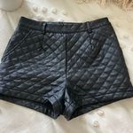 Tobi Leather High Waisted Shorts Photo 1