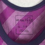 Free People Azalea Topsy Turny Purple Stripe Tunic Dress Small Photo 3