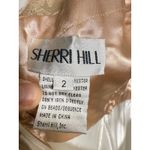 Sherri Hill  Floral Beaded Mini Dress – Beaded Bodice, Chiffon Skirt, Size 2 Photo 9