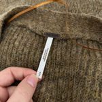 Free People Chunky Oversized Knit Cardigan Womens Small Alpaca Wool Mohair Twee Photo 3