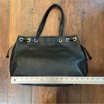 Salvatore Ferragamo black leather tote, made in Italy Photo 10