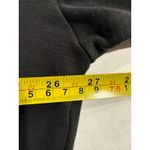 Gymshark  XS Black Long Sleeve Crewneck Pullover oversized Activewear Sweatshirt Photo 5