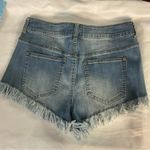 Altar'd State Fringe Denim Shorts 5 Festival Boho Classic Rocker Costal Cowgirl Photo 3