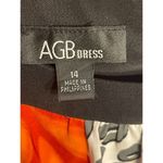 NWT AGB Dress Bright Floral Dress Size 14 Photo 6
