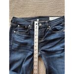 Rag and Bone  Jeans Women's‎ High Rise Skinny Dark Blue Denim Jeans Size 25 Photo 7