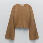 ZARA Tan Sweater Photo 0