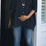 Madewell Maternity Mama Pregnancy Over-the-Belly Skinny Jeans in Danny Wash-25 Photo 0